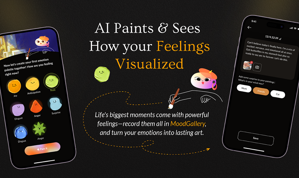 MoodGallery: Emotions to art
