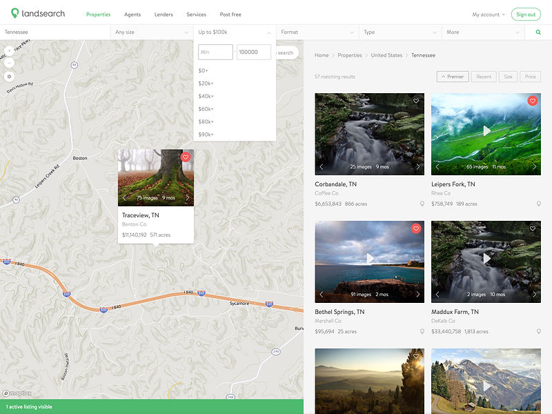 LandSearch