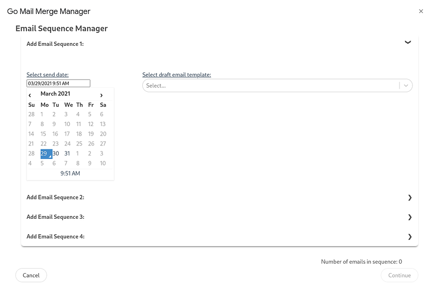 Go Mail Merge