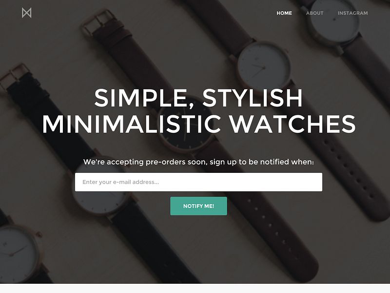 Minimalist Watches