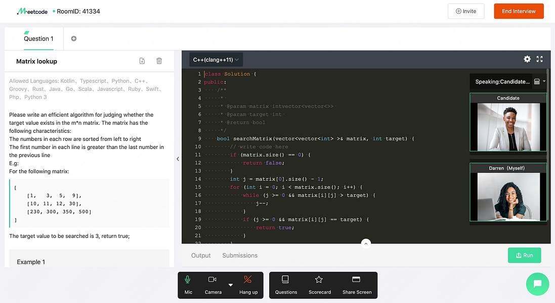 Meetcode