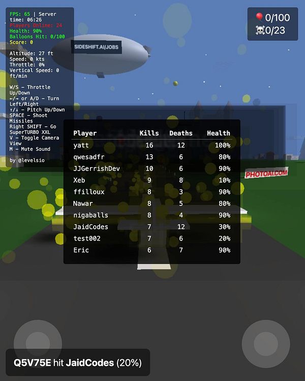 The image displays a gaming scoreboard interface with player statistics and game controls.