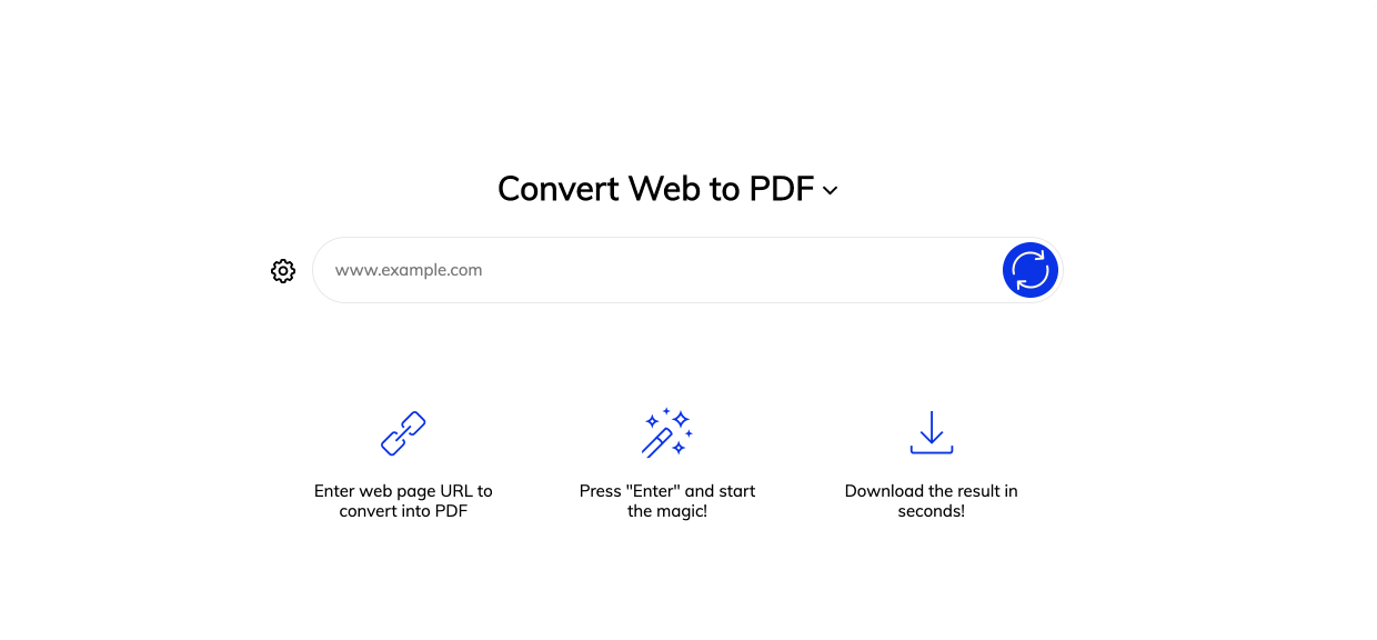 Web2PDF