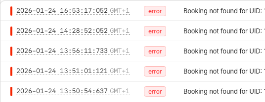 Screenshot of a monitoring and debugging tool interface showing a detailed ovh-hosting issue report for a service called callblotter, including incident history and system metrics.
