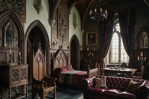A room in the Gothic style