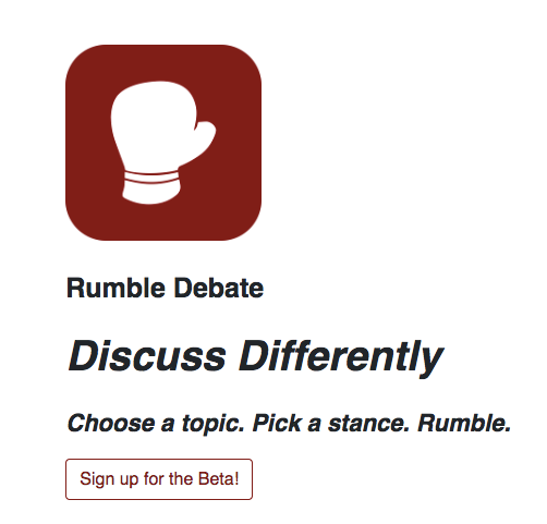 Rumble Debate