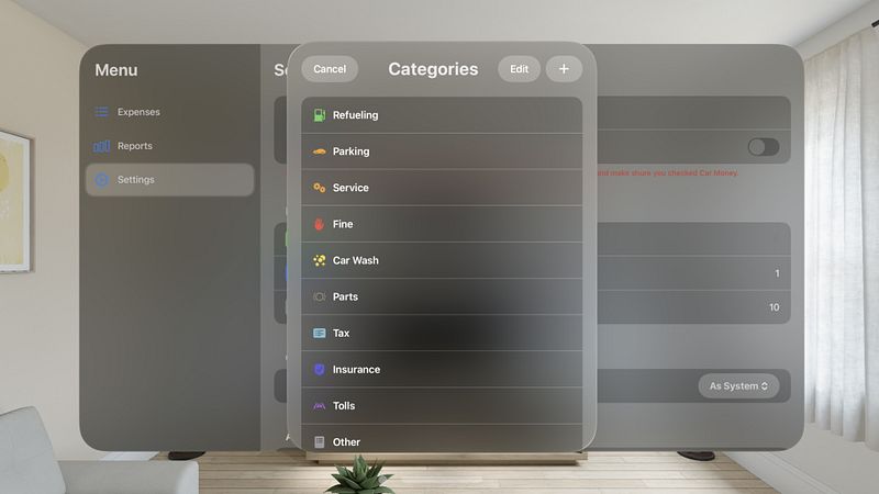 Screenshot of Car Maintenance Tracker - MPG