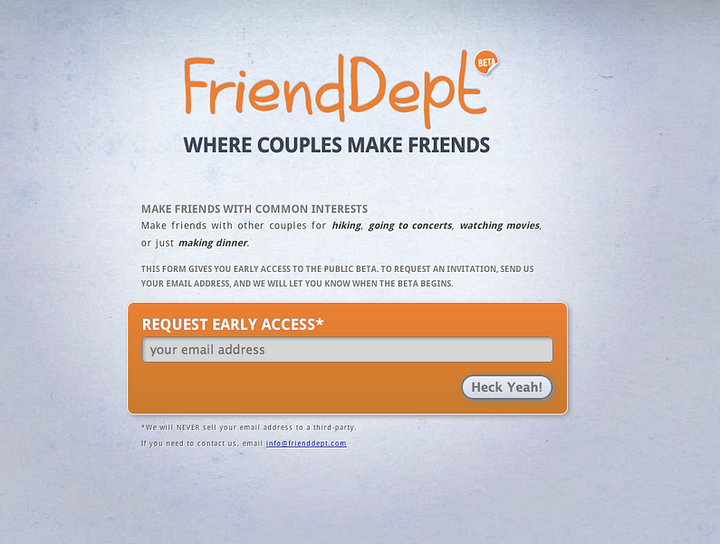 Friend Dept