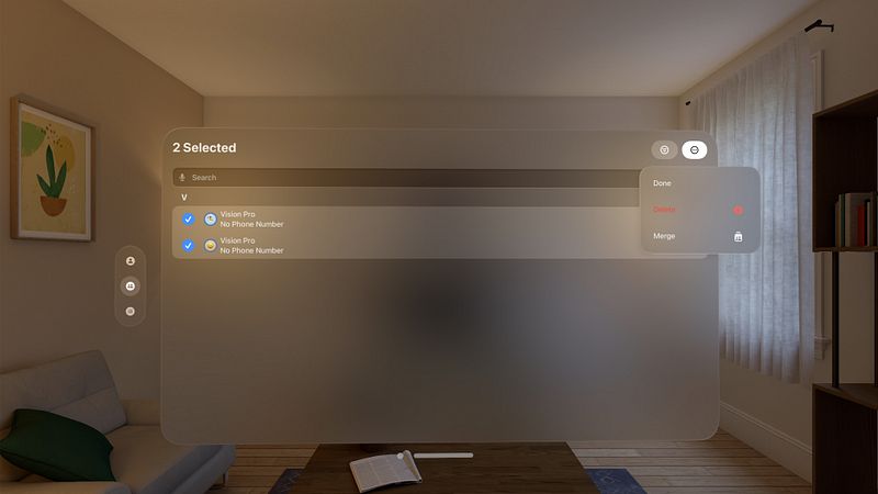 Screenshot of Contact Eclipse