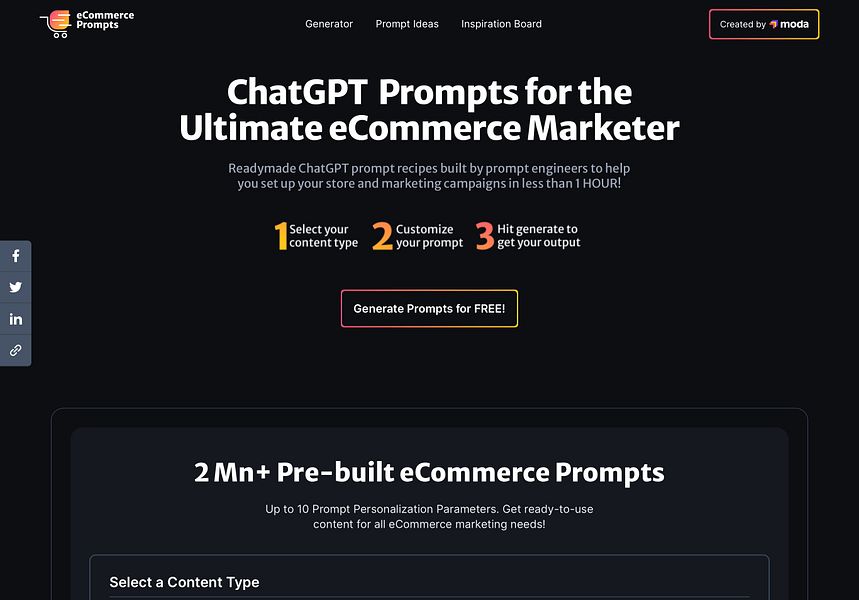 Ecommerce Prompts