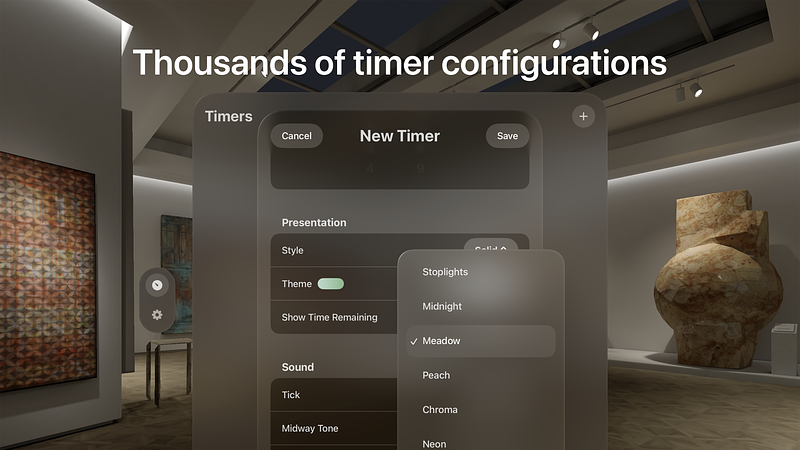 Screenshot of Visual – Countdown Timer