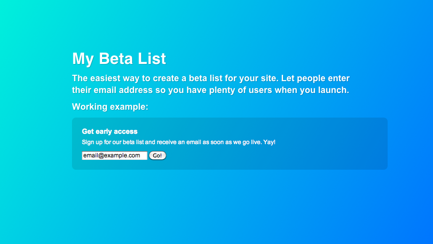 mybetalist