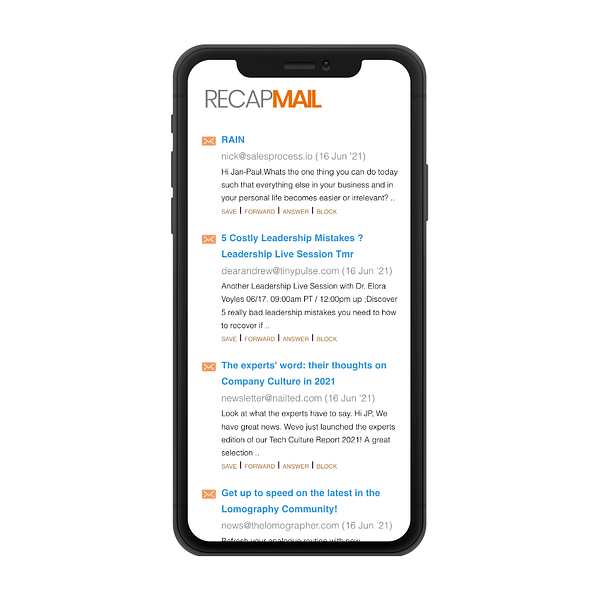 RecapMail