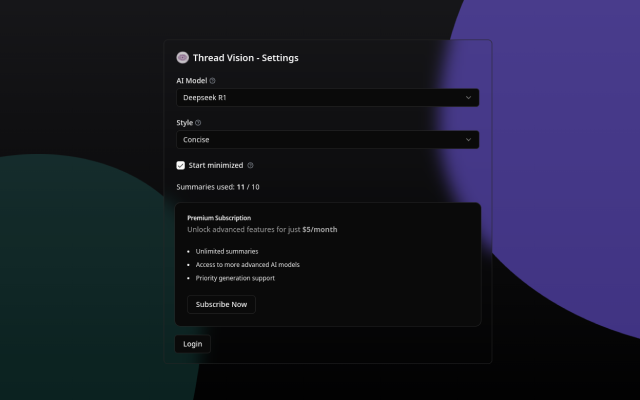 Thread Vision AI: Summarize Reddit threads in seconds | BetaList