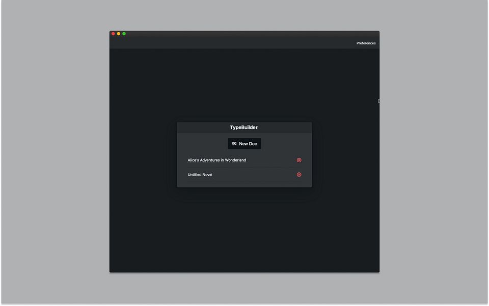 TypeBuilder macOS