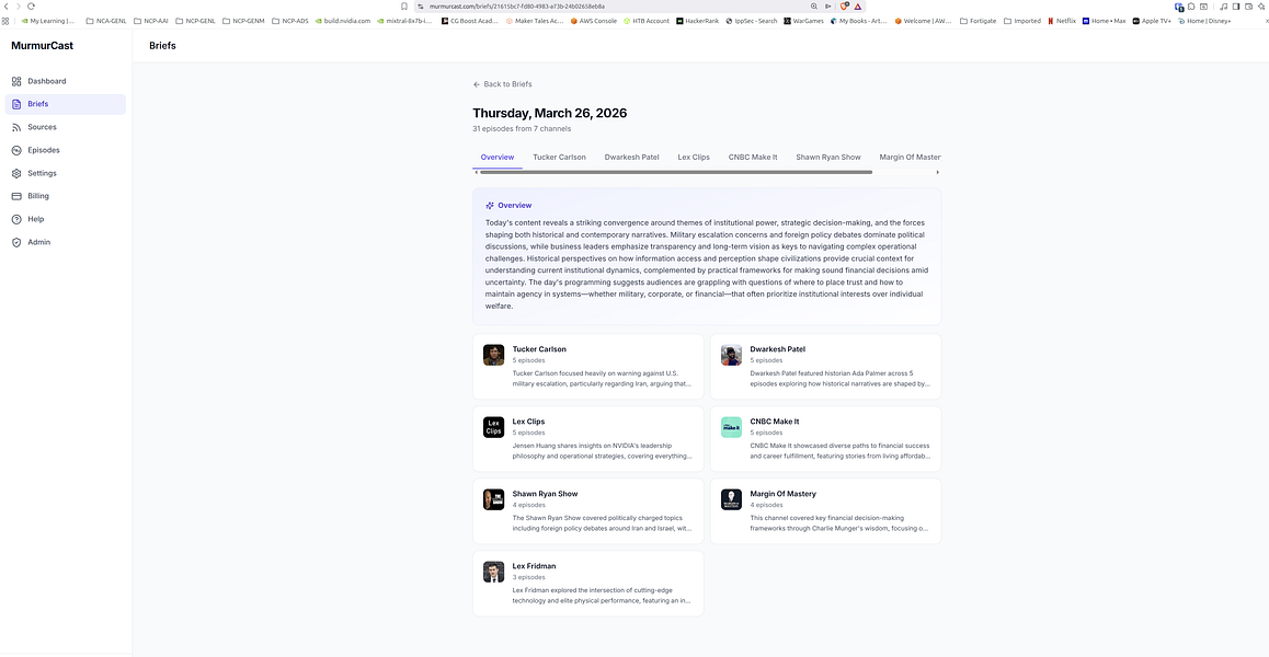MurmurCast