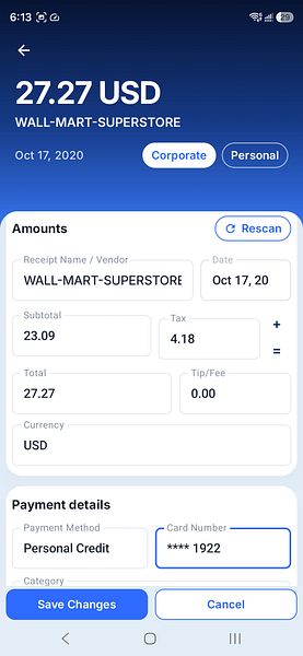 Scan Pro Receipts