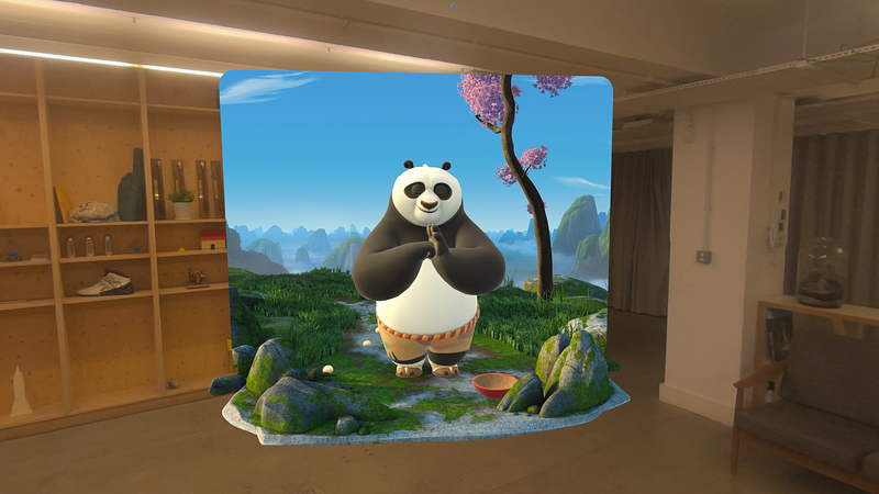 Screenshot of Kung Fu Panda: School of Chi