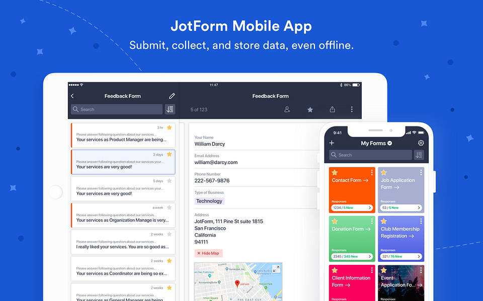 JotForm Mobile Forms