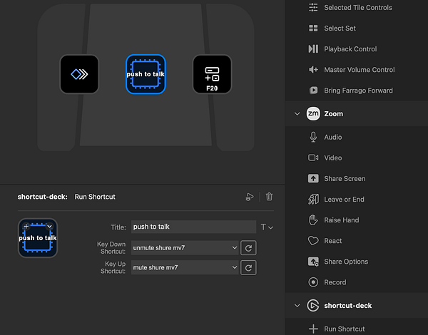 Close-up photo of an Elgato Stream Deck Pedal connected with its USB cable lying on a wooden surface.