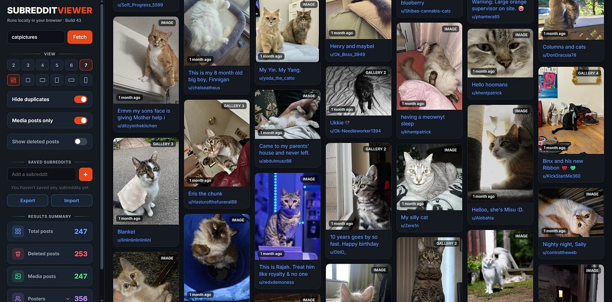 Subreddit Gallery Viewer