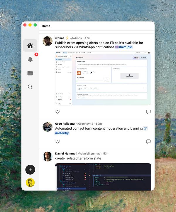 Screenshot of the Mac App Store page for the Wip Build in Public app.