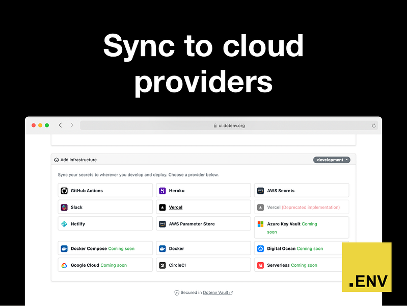 Dotenv Vault