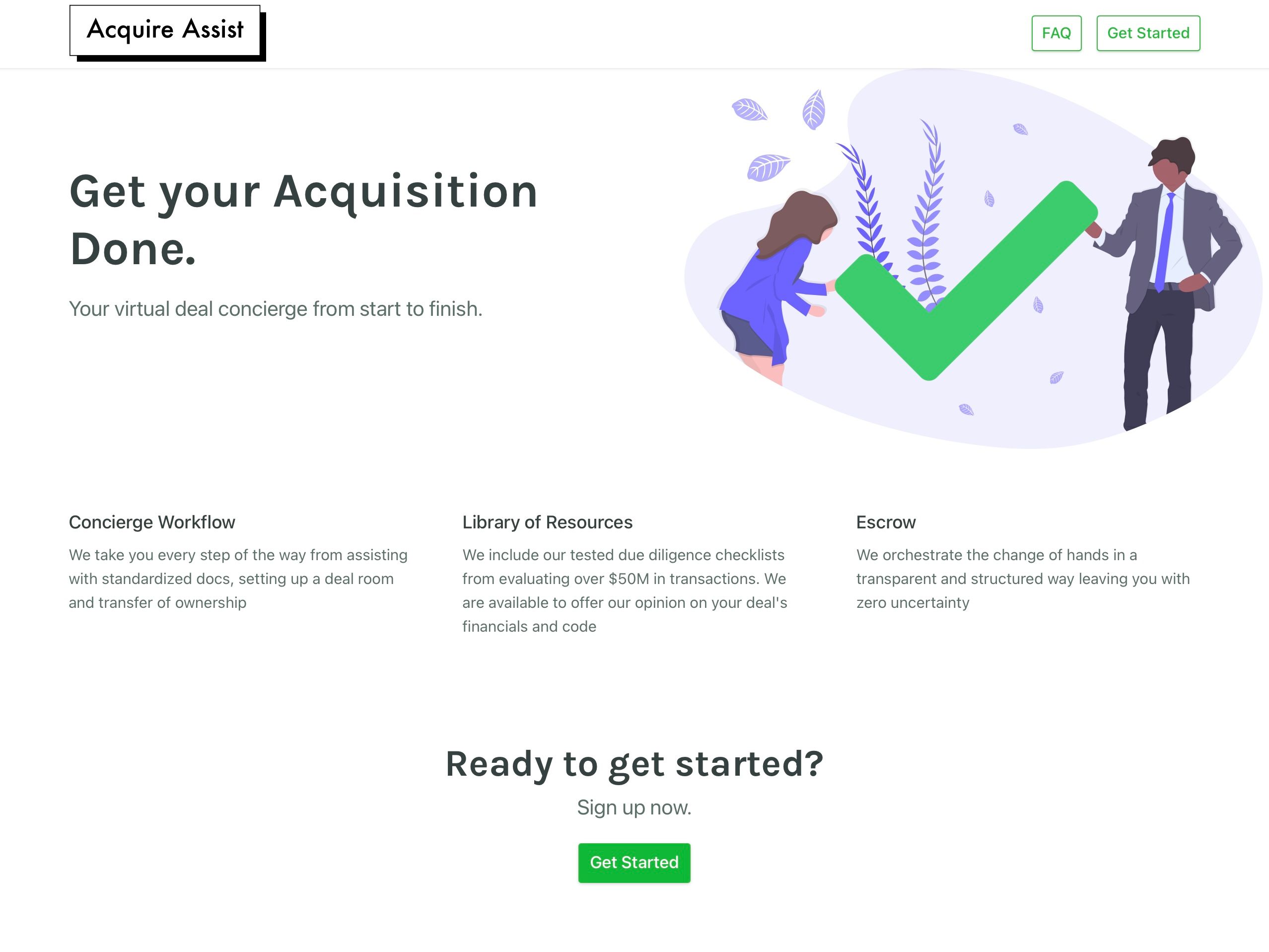 acquireassist.com logo