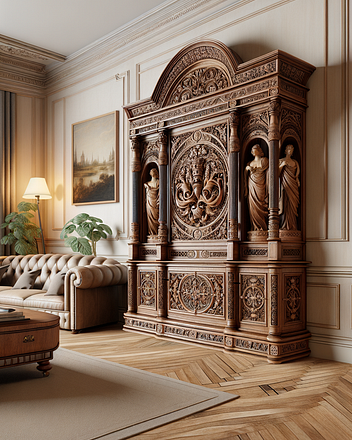 Court Cupboard in interior design