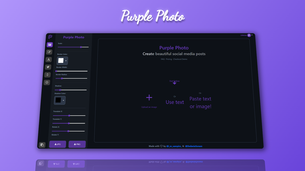 Purple Photos