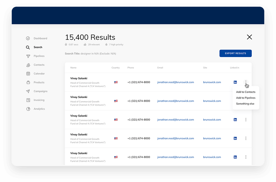 Tapdesk CRM