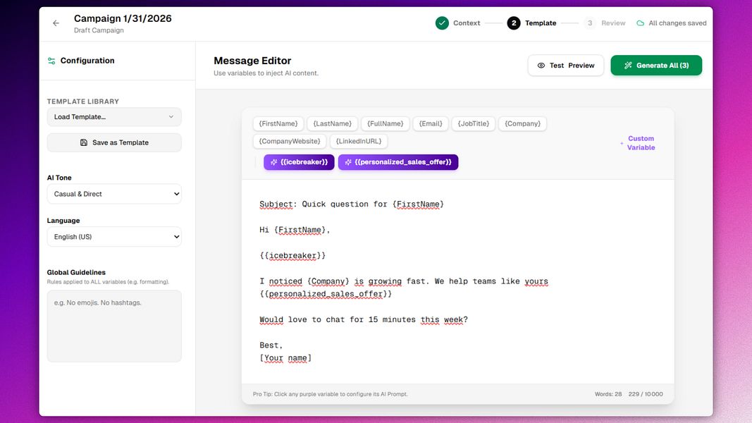 Signado: Detect buying signals—draft timely personalized | BetaList