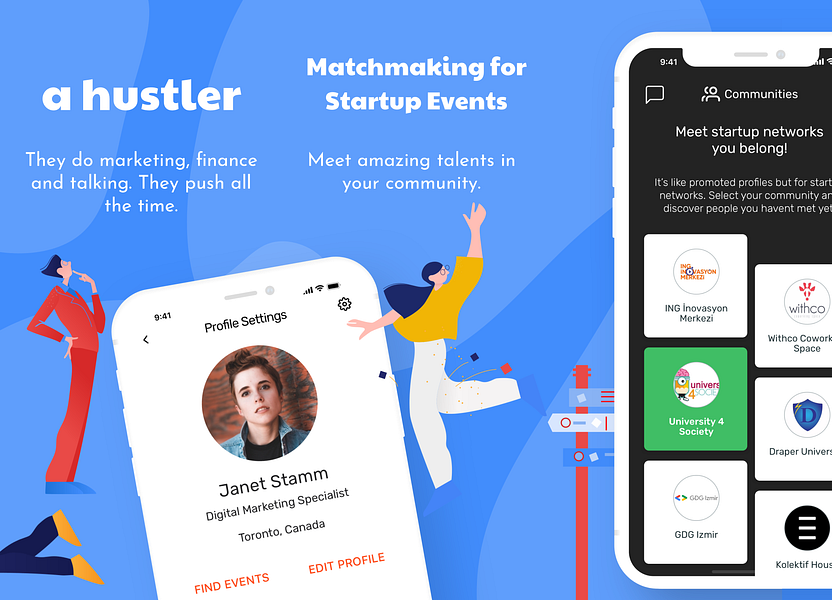 Founded - Startup Matchmaking