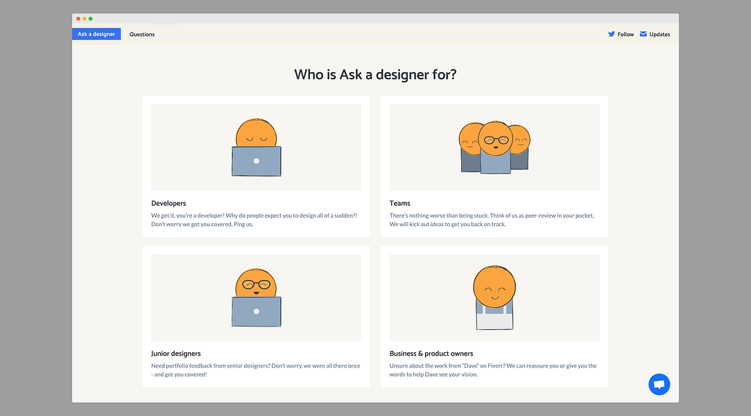 Ask a designer