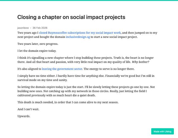 A stylized tree illustration with human-like characteristics and a small figure beneath it, symbolizing growth and reflection.