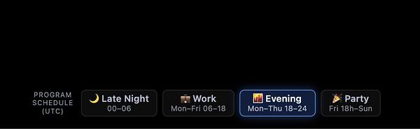 Screenshot of a webpage with a music playlist and a navigation sidebar.