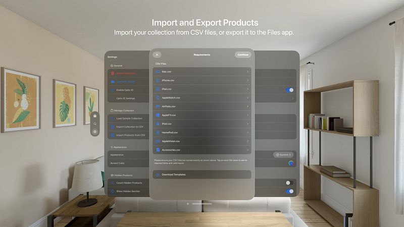 Screenshot of Fruitstand: Device Collection