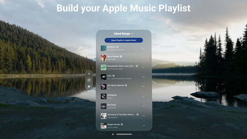 Screenshot of Muze: Music Discovery