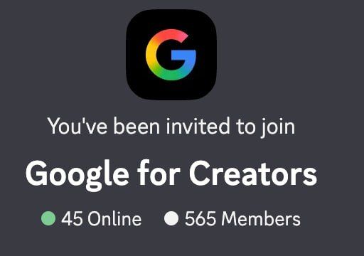 A screenshot of the Google for Creators website showing resources and tutorials for creators.