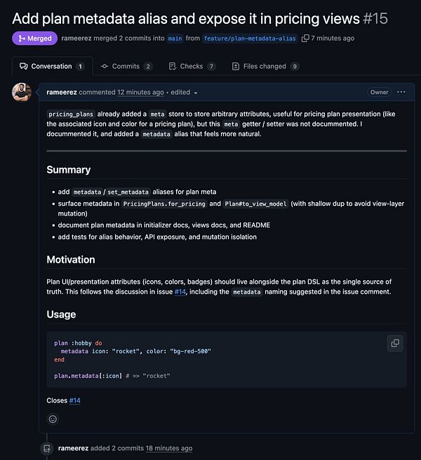 Screenshot of a code editor showing a JavaScript file with functions and variable declarations related to pricing plans.