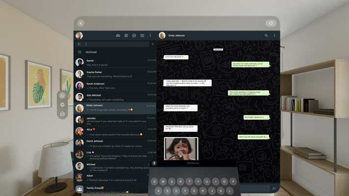 Screenshot of Messenger for WhatsApp & More