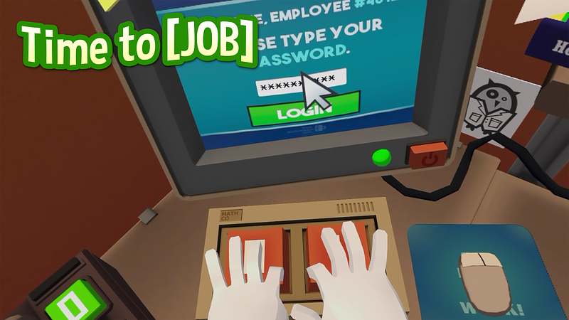 Screenshot of Job Simulator