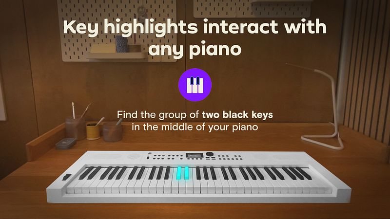 Screenshot of Simply Piano