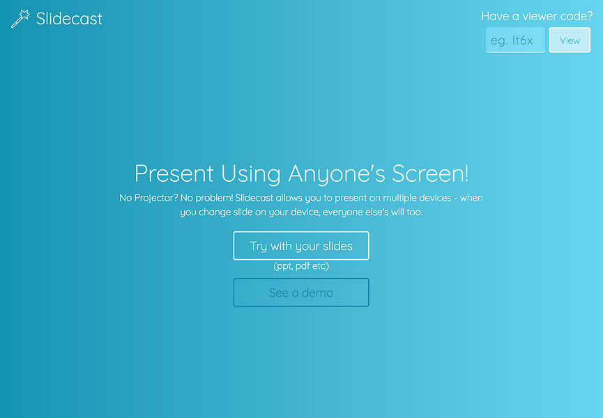 Slidecast