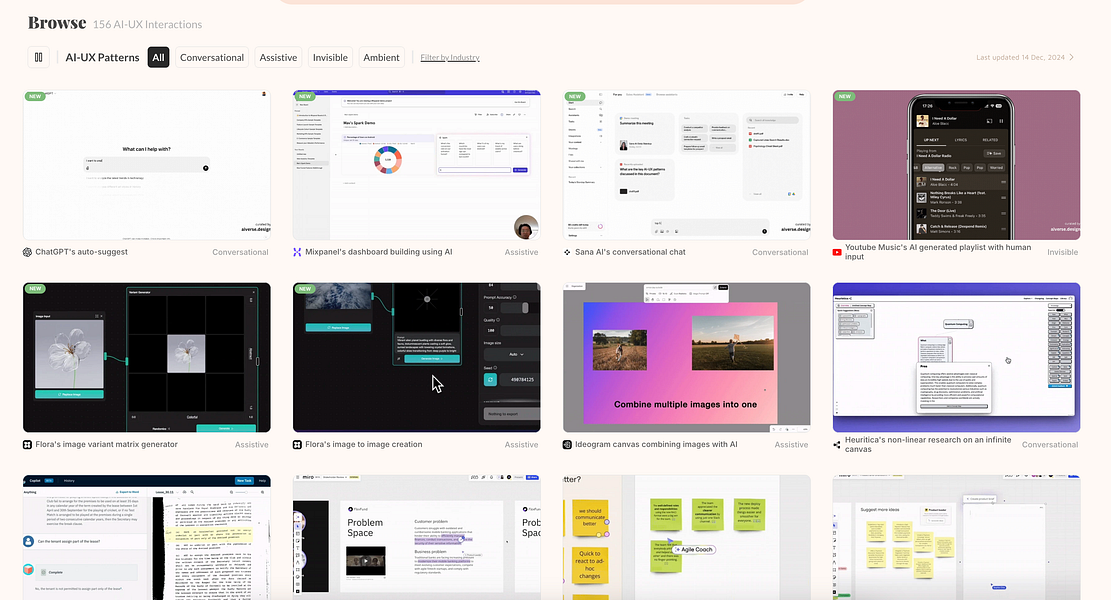 Aiverse Design: The largest library of AI-UX interactions, | BetaList