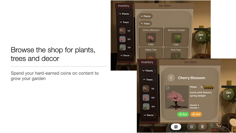 Screenshot of Zen: Focus Garden