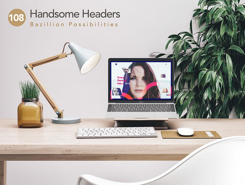 108 Handsome Headers
