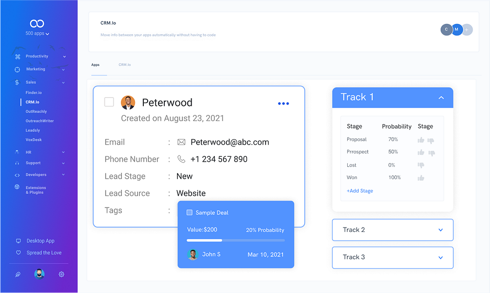 CRM.io