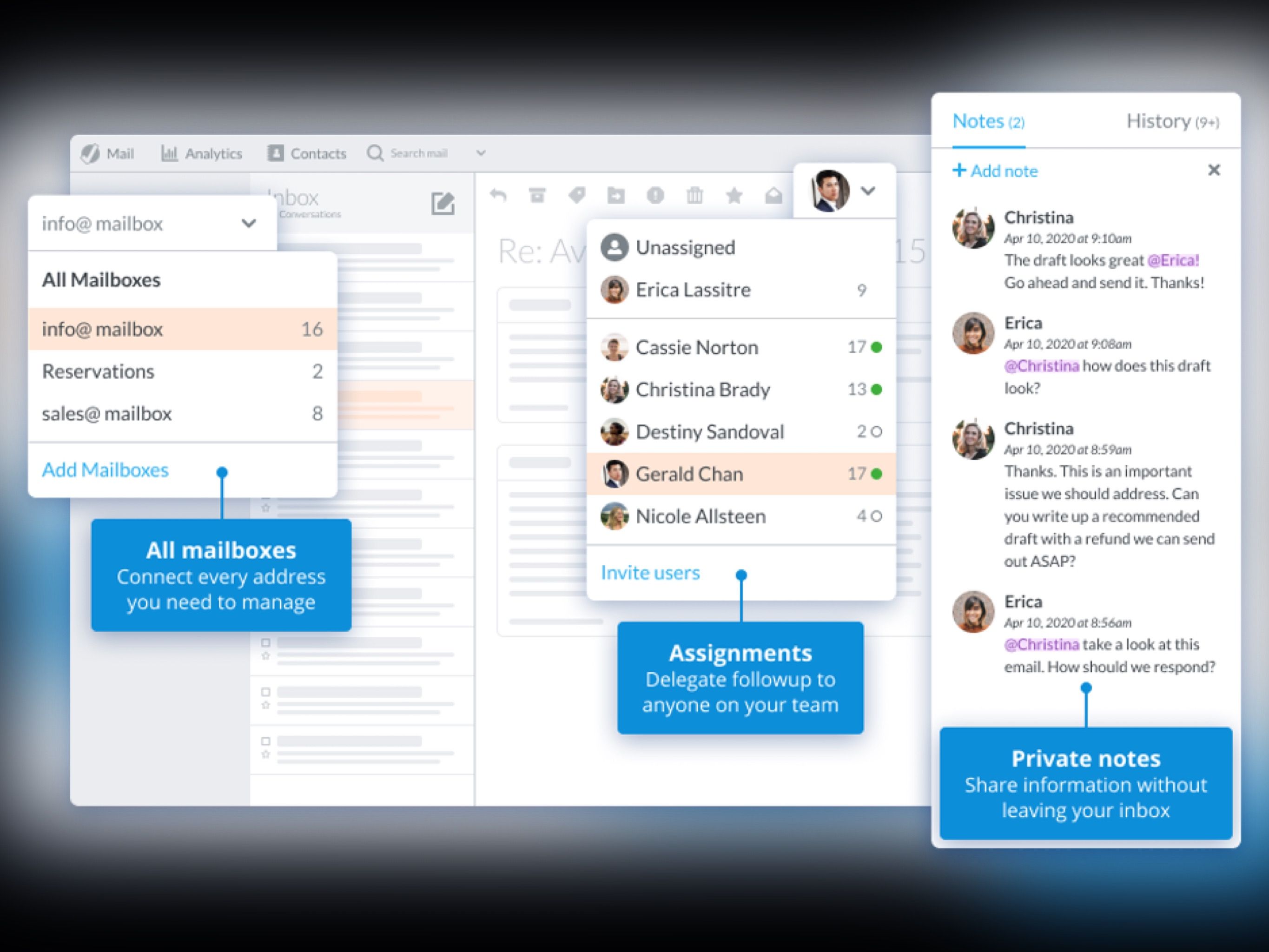 Outpost: Manage your info@ or support@ inbox without | BetaList