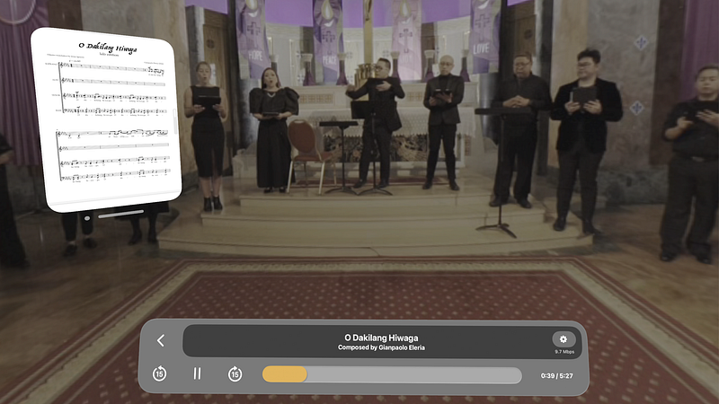 Screenshot of LALÒ Immersive